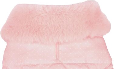 Жакетик для собак 'Flamingo Guzzi' – м'який фліс з бантиком, 30 см, для маленьких порід (Чихуахуа, Йоркширський тер'єр, Пудель), РОЗОВИЙ 30 см