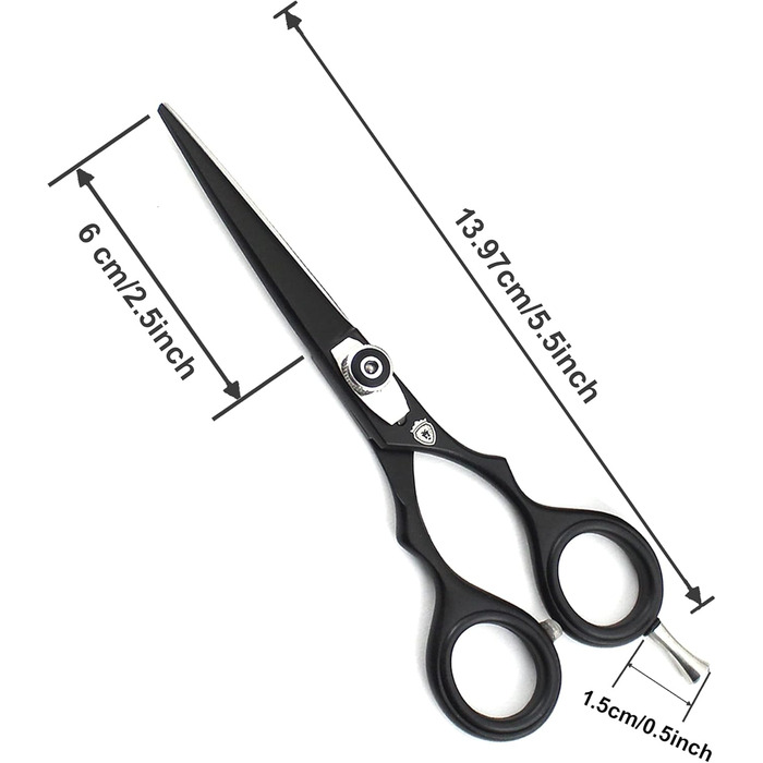 Професійні ножиці для перукарів/барберів Sharpy England, 14 см, японська сталь, точне налаштування