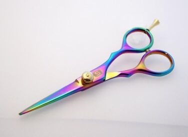 Професійні ножиці для волосся Titan, 13 см, з чохлом