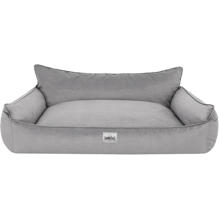 Ляжка для собак - кошик для собак маленьких, середніх та великих порід - м'яке ліжко для собак, собаче диванчик - знімний та пральний чохол - Joker - розмір L: 106 x 80 см (S - 64 x 49 см, Asche Fancy)