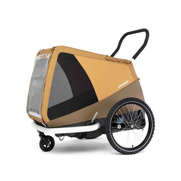 Croozer Dog Mikkesundown - Жовтий велосипедний причіп для собак, унісекс