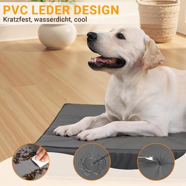 Ортопедичний лежак для собак Grosse Hundesofa: м'який та зручний, еліптичний, водонепроникний, антиковзкий, стійкий до укусів, лежанка для собак, подарунок для любителів тварин (XL-88)