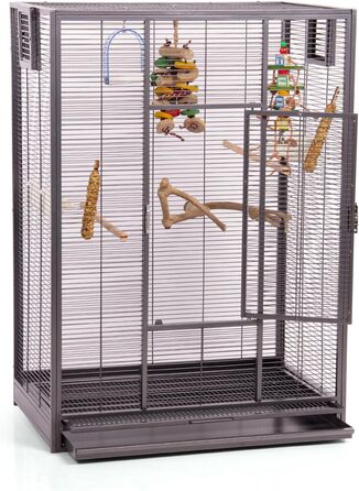 Клітка для птахів Montana Cages Melbourne 80 антик, розширювана, для хвилястих папуг, канарок і амадин