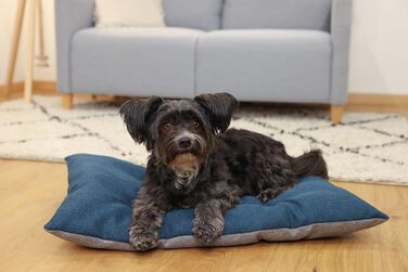 Подушка для тварин Kerbl Ely, сірий/бензин, 45x70 см