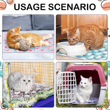 М'яка флісова ковдра для морських свинок Namalu: вбираюча, для клітки, 30x30 см