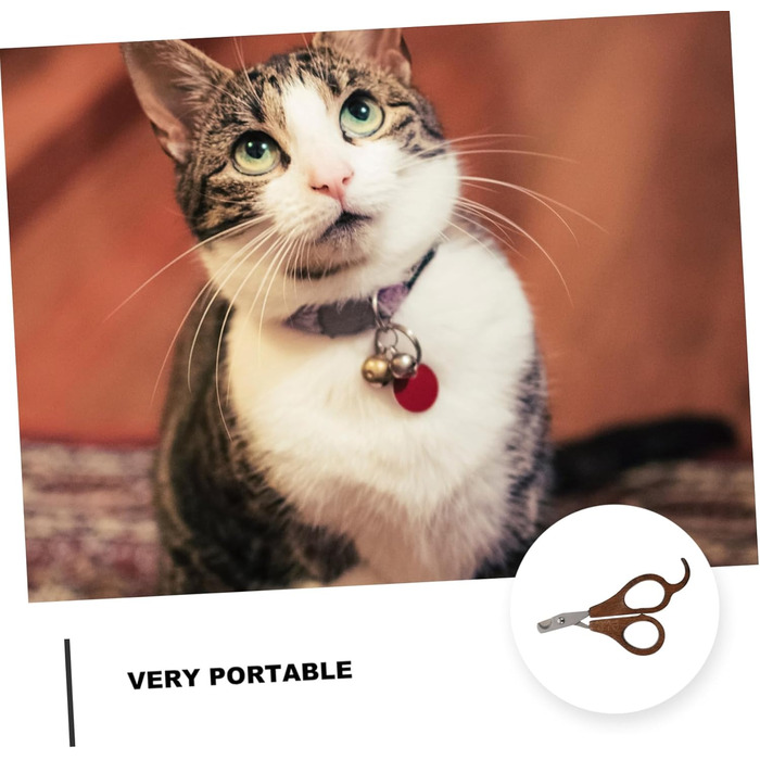 Професійний кусачок для нігтів домашнім тваринам: кусачки для собак та котів, довговічні та точні, легкі у використанні та безпечні