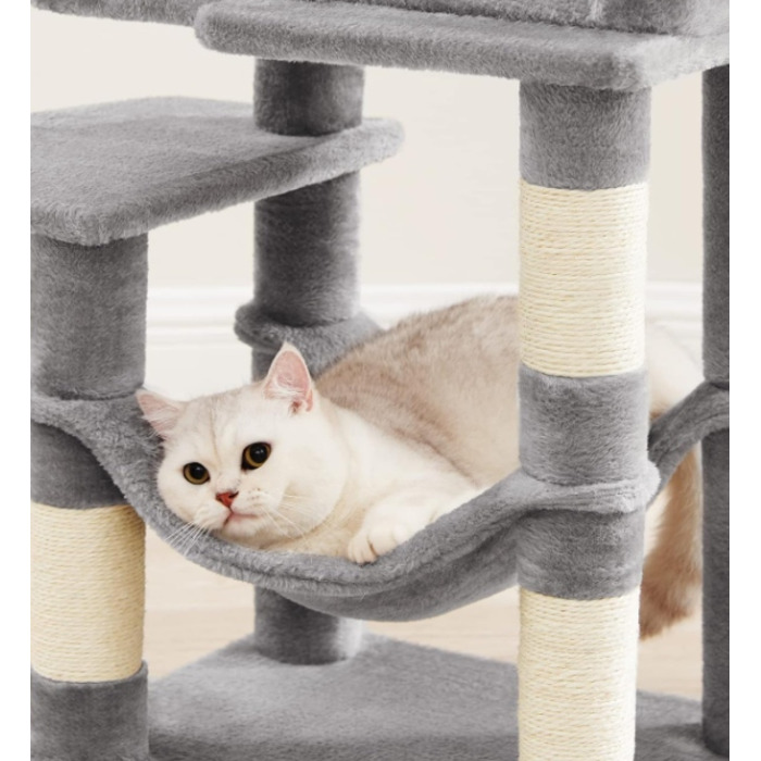 Низький когтеточка-ліжечко для котів Feandrea у вигляді вежі