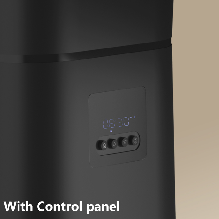 Автоматична годівниця Balimo для котів та собак з нічним підсвічуванням, чорна, 3 л