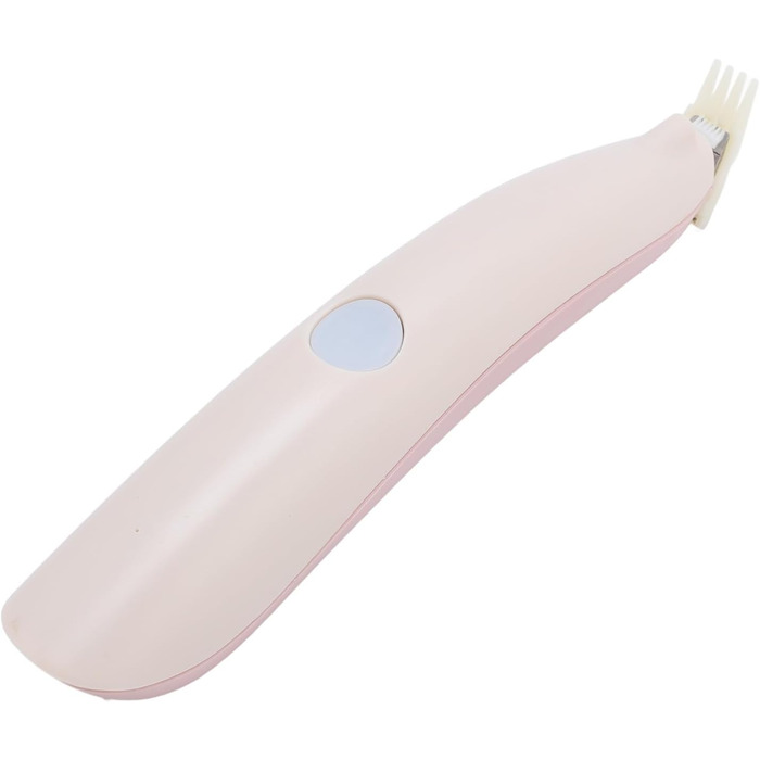 Бездротовий тример для собак з підсвічуванням, 2 швидкості, регульований, для грумінгу навколо очей, вух, обличчя та задньої частини тіла (рожевий)