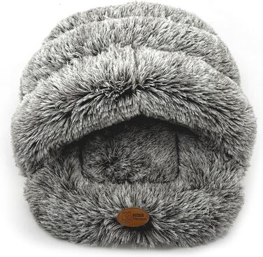 Лежанка для собак та котів Friends – ковзаюча поверхня, можна прати в машині – 60 x 50 см (Чорний)