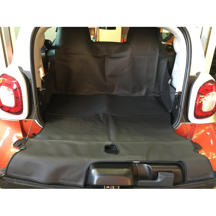 Килимок у багажник для собак MisterDotCom, чорний, Smart Fortwo 453