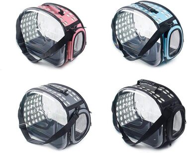 Транспортна сумка для котів POPETPOP - переноска для домашніх тварин, рожева