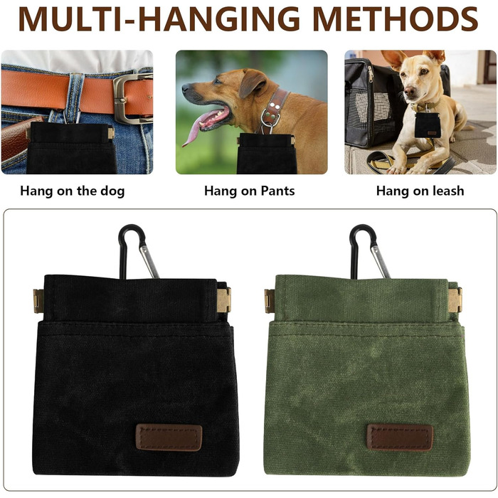 Сумка для ласощів для собак, для тренувань, ручна, з автоматичним закриттям, для прогулянок, подорожей, активного відпочинку