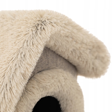 М'який будинок для собак з подушкою, середній розмір R3 (46x52 см)