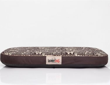 HobbyDog OVAL MOWNAP5: Лежанка для собак овальної форми, лежанка-рушник, матрац для собак, подушка для собак, лежанка для собак, місце для відпочинку (4 розміри) (L (87 x 68 см))