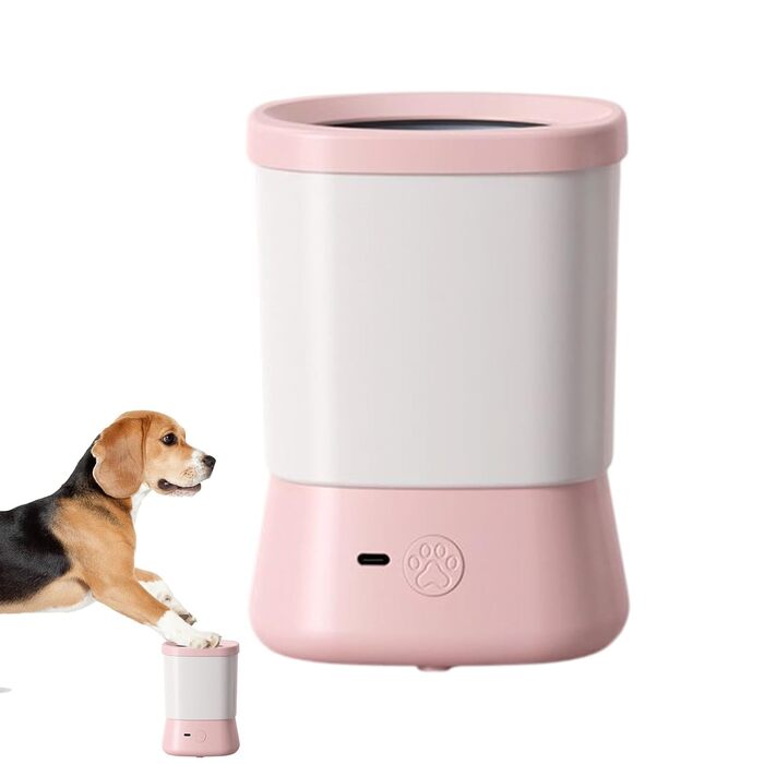 Портативний мийник лап для собак, мийка лап для собак | Ванночка для лап для двох тварин