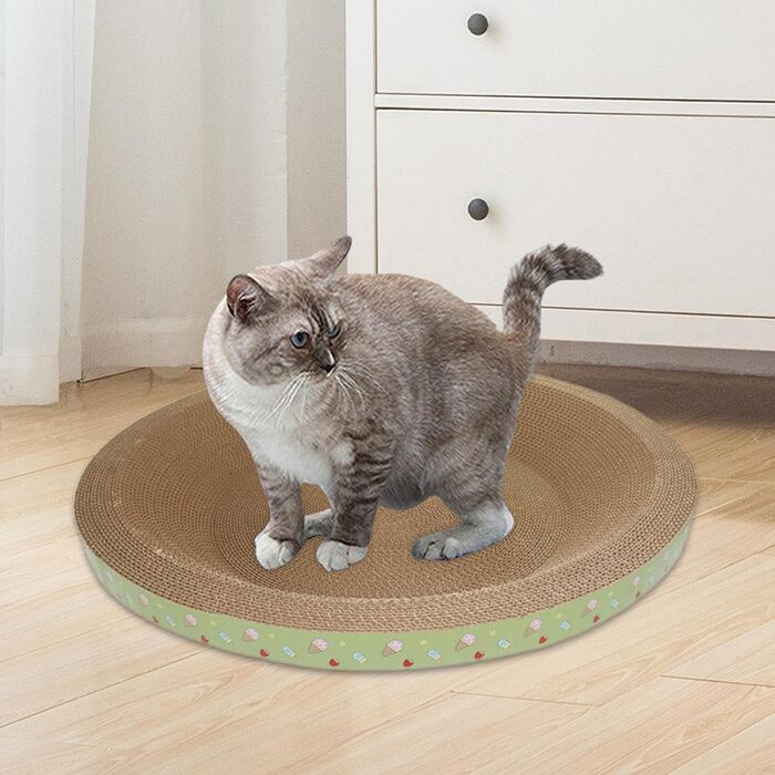 Кігтеточка-ліжко для котів з картону, 53 x 8.5 см