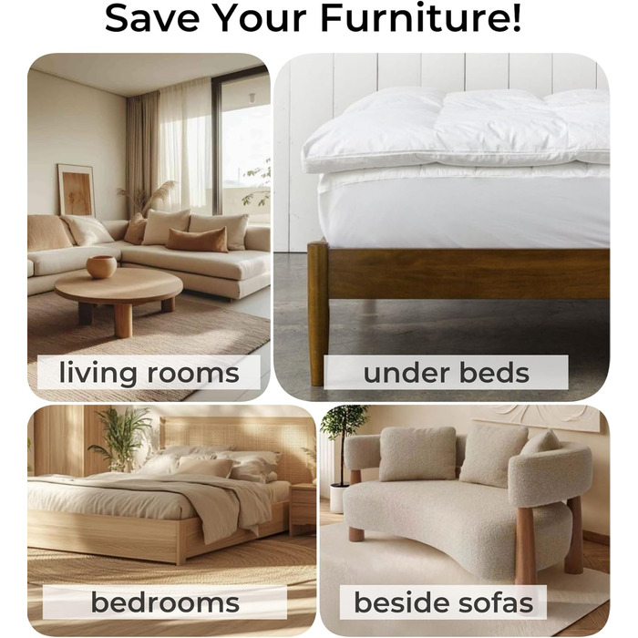 Килимок-подряпування для котів 2 шт., овал, 61 см, з м'якою лежанкою, з картону, для дому