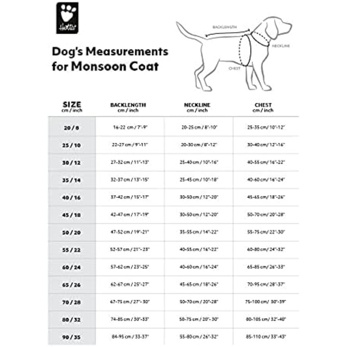 Дощовик для собак Hurtta Monsoon ECO, водонепроникний, з відбивачами, з переробленого матеріалу, червоний, 55 см