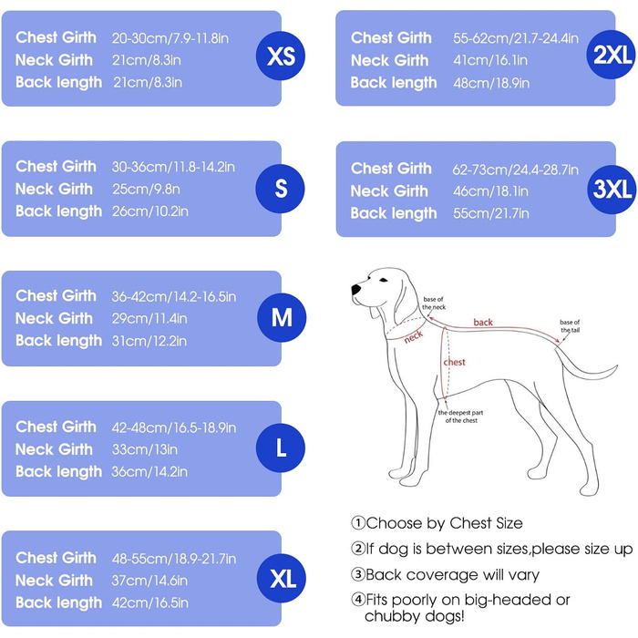 Теплий флісовий пуловер для собак - зимовий пуловер з подвійним шаром, розмір L, обхват грудей 48 см, обхват шиї 33 см, блакитний