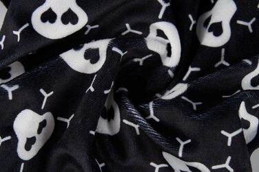 Піжама для собак з принтом черепа на Halloween, XL, біла. Костюм-піжама для собак, костюм на Хелловін, XL