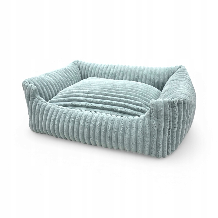 Плюшевий диван для собак Odol, зелений, 95 см x 75 см