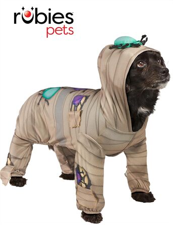 Костюм мумії для домашніх тварин Rubie's, з капюшоном, розмір XL, як на фото