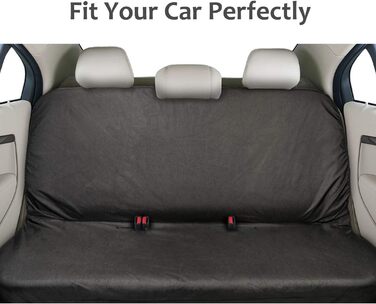 Захист вантажного простору автомобіля CICMOD: килимок у багажник для собак, антиковзкий, чорний (заднє сидіння)