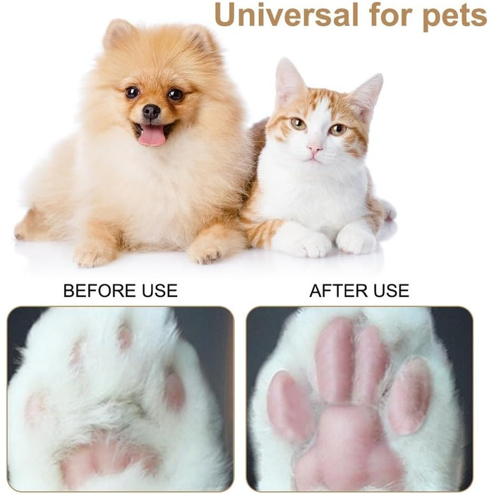 Електрична машинка для стрижки тварин з LED-підсвічуванням, бездротова, USB, для собак, котів, чорна