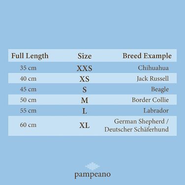 Ошийник для собак pampeano Azules Polo, 2,5 см, шкіра, ручна робота, преміум, Аргентина, подарункова коробка, для великих і малих порід