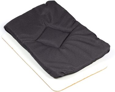 Сумочка для собак BOUTIQUE ZOO, переноска для цуценят - сіра, S (до 5 кг), L 34 x 22 x 26 см