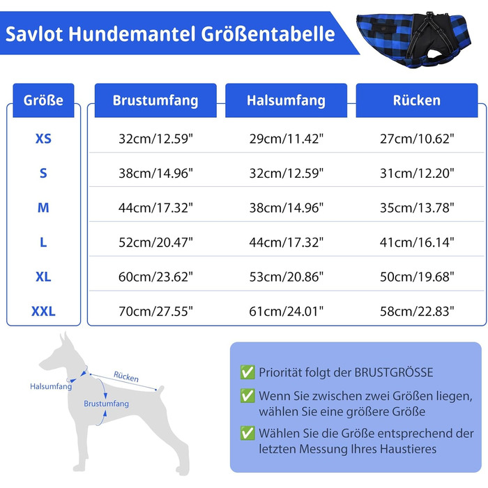 Теплий зимовий одяг для собак: флісова жилетка, куртка з блискавкою, водонепроникний одяг для холодної погоди (L, Синій)