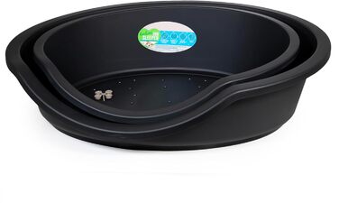 Килимок для домашніх тварин Rosewood Eco Line з переробленого пластику, сірий графіт, великий (95 см) – міцний, пральний