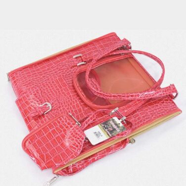 Переноска для собак та домашніх тварин PJDDP, сумка з PU-шкіри, для подорожей та прогулянок, червона