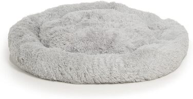 Wallace & Jones | Крісло-лежанка для собак Sarnia - L, сірий | Лежанка для собак, м'яке ліжко | 100 x 100 x 25 см