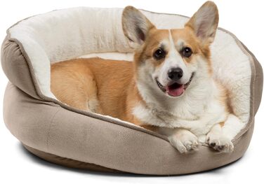Ліжко для котів і собак Best Friends by Sheri Pet Throne Weizen Jumbo, ортопедичне, кругле