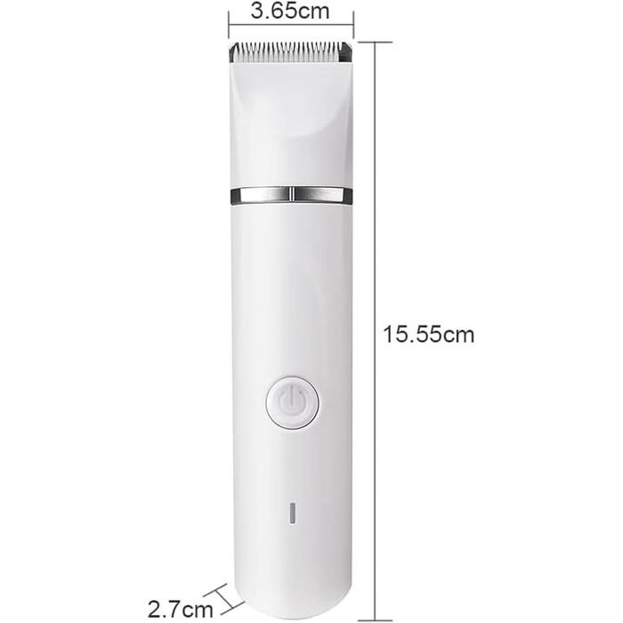 Триммер для собак Dr. Pfoten Multitrim Pro: 4-в-1, тихий, з 4 насадками
