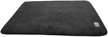 Підстилка для собак Farm-Land PRO-THERMO, 70x100 см, чорна, з штучним хутром