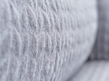 TrendPet VitaBed Style - ортопедичне ліжко для собак, штучна шкіра, плюшеве всередині (80x70 см, сірий)