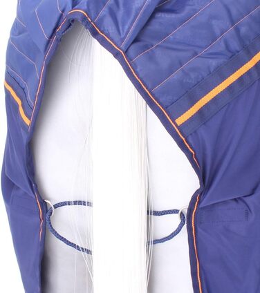 Терапевтичний ковдру Bucas Therapiedecke 145 Navy/Orange