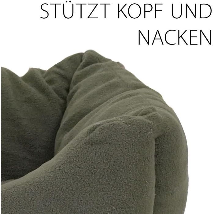 Кілимок для собак та котів Ferplast COCCOLO з мікрофлісу, сірий, SMALL (55 x 45 x 20 см)