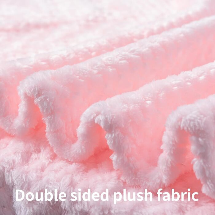 Двошарові ковдри для собак та котів SLSON, 70x100 см (блакитний та рожевий)