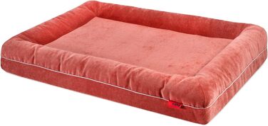 Лежак для собак Balkis Диван, теракотовий, S/M 90x65 см, вироблено в Німеччині