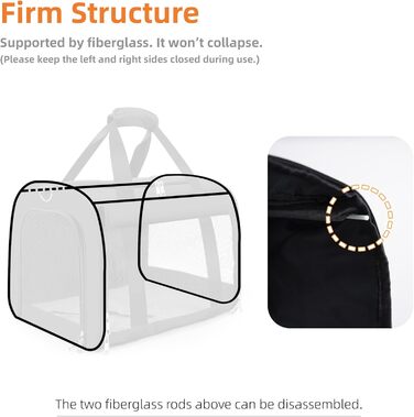 Рюкзак-переноска для кота TWDEPART (Сірий)