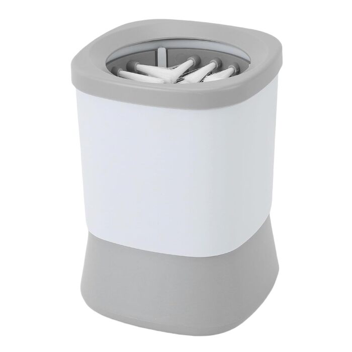 Електричний очисник лап для собак Xiuganpo з м'якими силіконовими щітками, 2 швидкості, також підходить для котів