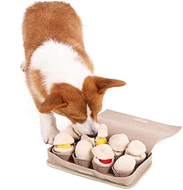 Іграшка для собак OneForUs - інтерактивна килимок для годування, жування та тренування нюху