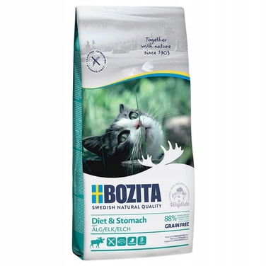 Беззерновий сухий корм для котів Bozita Diet Stomach (Лось) для травлення, 2 кг