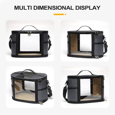 Транспортна сумка Vogeltransporttasche для подорожей з папугами: переноска для великих та малих птахів, щурів та інших гризунів