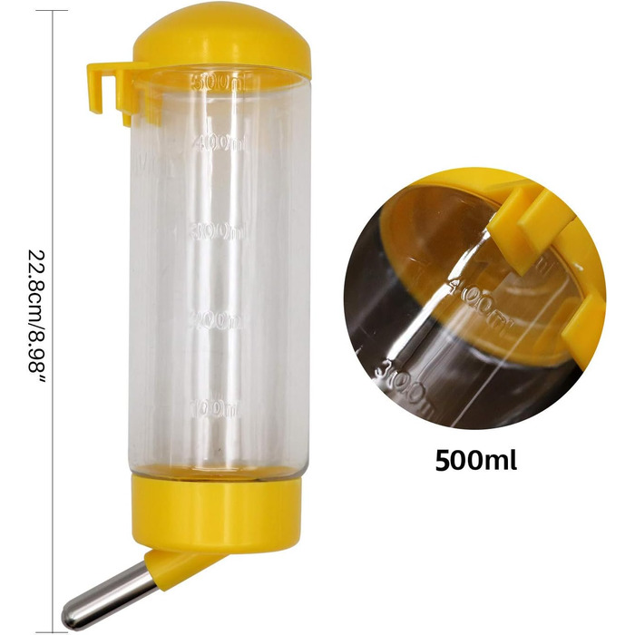 Автоматична поилка для кроликів 2 шт. - поилка-дозатор без протікання для кроликів, морських свинок, хом'яків