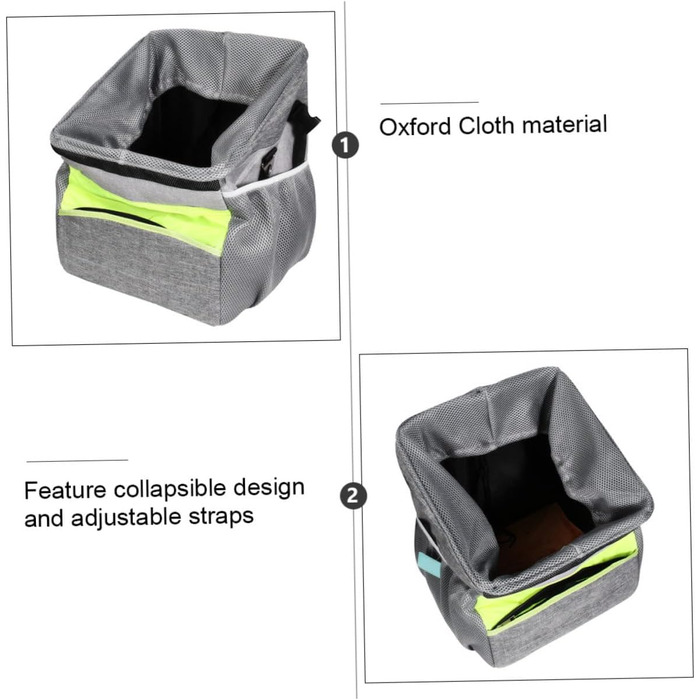 Фаркоп для велосипеда FRCOLOR для тварин: дихаюча, складана переноска з ручкою для зручної установки. Підходить для собак та котів